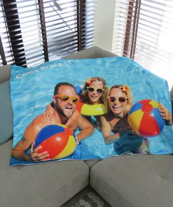 custom printed blanket